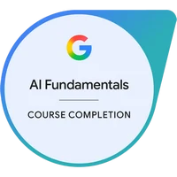 Certyfikat: Google AI Fundamentals